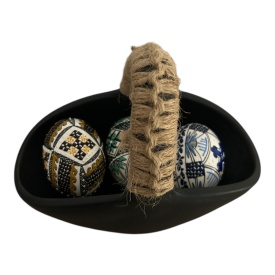 Cosulet ceramic cu oua de Paste - Img 2