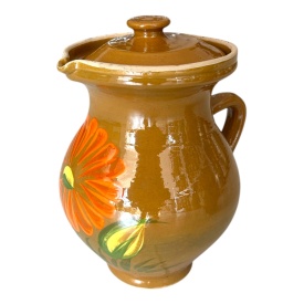 Ulcior ceramic cu capac - 1 litru - Img 1