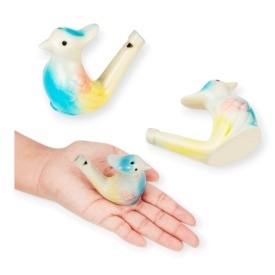 Fluier pasare din ceramica – Jucarie interactiva cu sunet de ciripit - Img 3