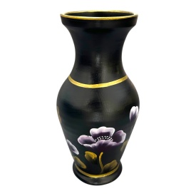 Vaza neagra pentru flori - Img 2