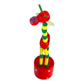 Jucarie cu buton, girafa - Img 4