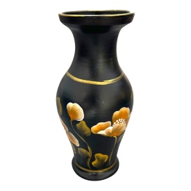 Vaza neagra pentru flori - Img 1