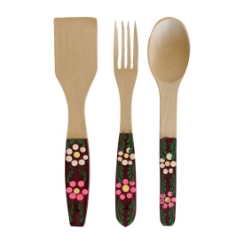 Set ustensile din lemn - Img 1