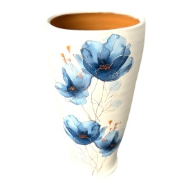 Vaza alba, eleganta, pentru living - Img 2