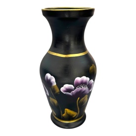 Vaza neagra pentru flori - Img 1