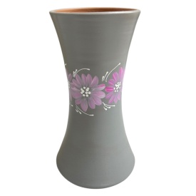 Vaza gri, moderna, pictata - Img 2